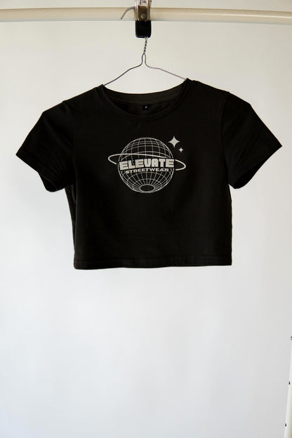 Elevate Streetwear Fitted Crop Top